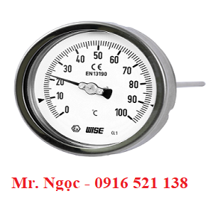 Đồng hồ nhiệt độ Wise Model T110