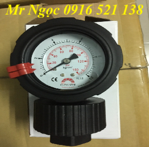 Đồng Hồ Áp Suất Màng Safe Gauge GS-AC, GR-AC Đài Loan
