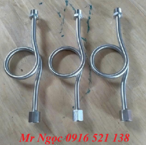 Gia công ống xi phông cho đồng hồ áp suất bằng inox